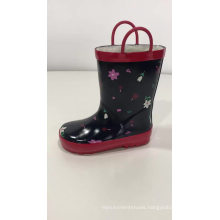 Children Warm Rain  Boots Winter Rubber Shoes